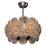 #3265 Small Glass Disc Chandelier
