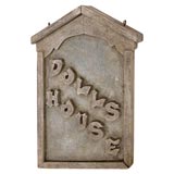 Antique RARE TRADE SIGN/DOLLS HOUSE