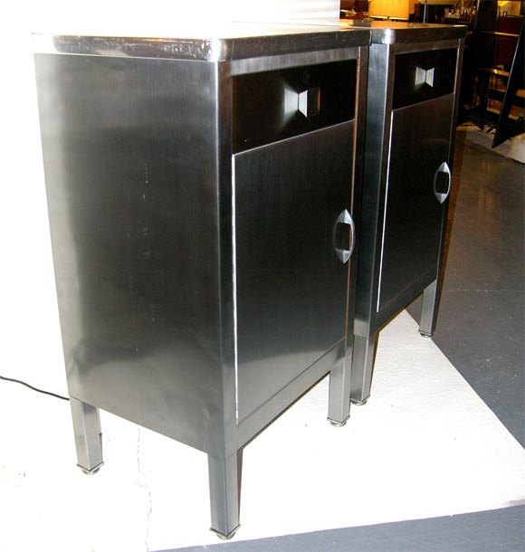 Pair of Metal Cabinets