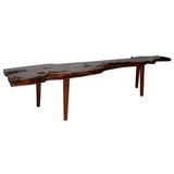 Yew Plank Top Coffee Table by Reynolds of Ludlow