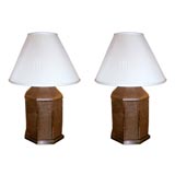 Vintage Pair of Lamps After a Design by Jansen