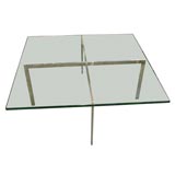 Steel Barcelona Coffee Table