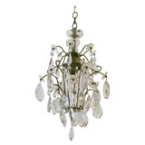 Swedish Bronze  
Crystal Chandelier