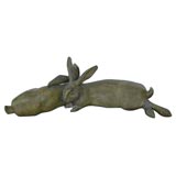 Cast Bronze Bunnies