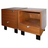 Pair of George Nelson Bedside Cabinets