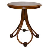 Thonet bentwood sidetable.