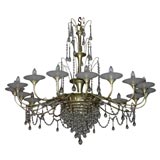Antique Fine Vienna Secession chandelier