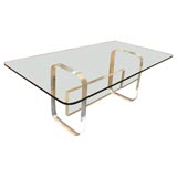 1960's Acrylic and Glass Dinning Table