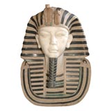 Marble Bust of Egyptian Pharaoh