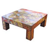 Brutal Cocktail Table In the Manner of Paul Evans