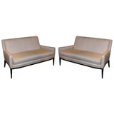 Elegant Loveseat No. 1181 designed by Harvey Probber