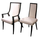 Set of 8 "Classic" Dining Chairs designed by Harvey Probber