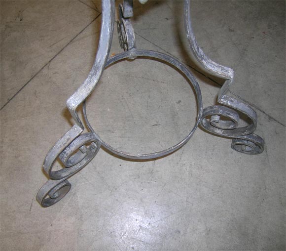 19th c. Tole and Iron Jardinaire 3