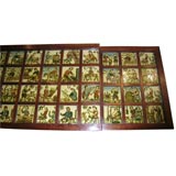 Antique 18th. Faience Tile Panels