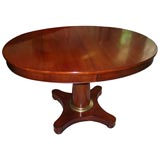 Extendable Oval Dining Table after Jean-Charles Moreux