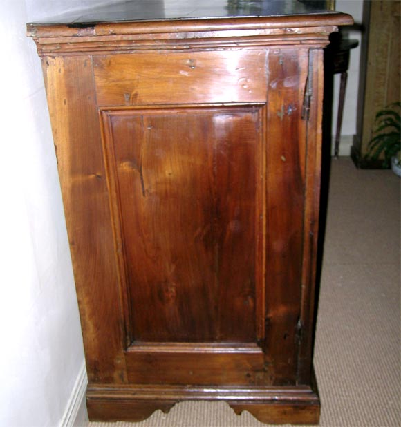 Italian Walnut Two-Door Credenza In Good Condition In New Orleans, LA