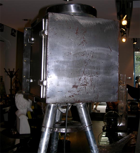 Polished Aluminum Portable Lighthouse  Circa 1930's 2
