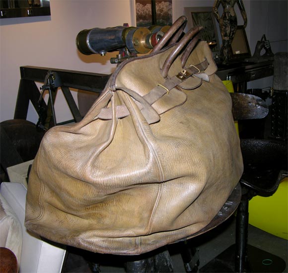 Giant Hermes Birkin Travel Bag, Circa 1930's at 1stdibs