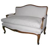 French walnut canape