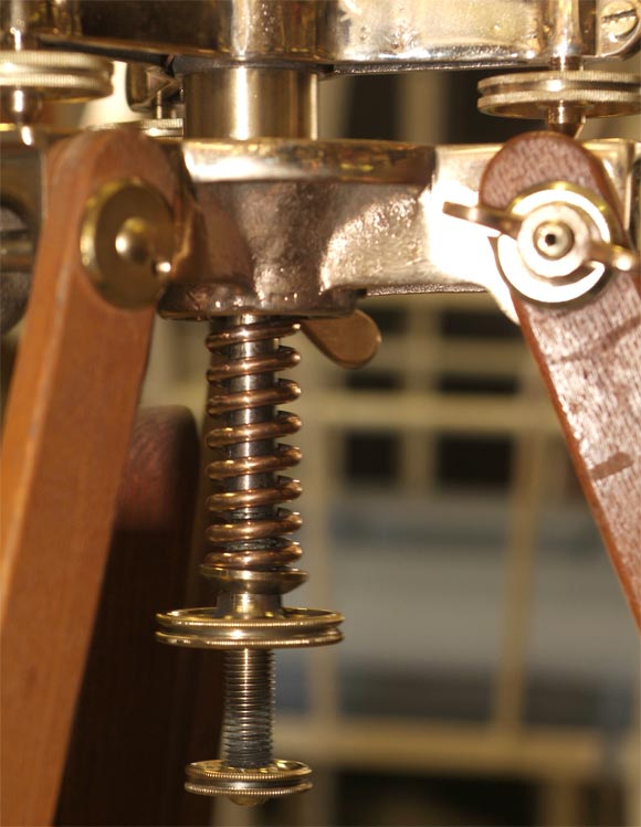 Wood WWII military telescope