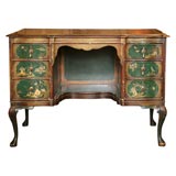 Antique Chinoserie Knee Hole Desk
