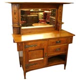 Vintage English Arts and Crafts Sideboard