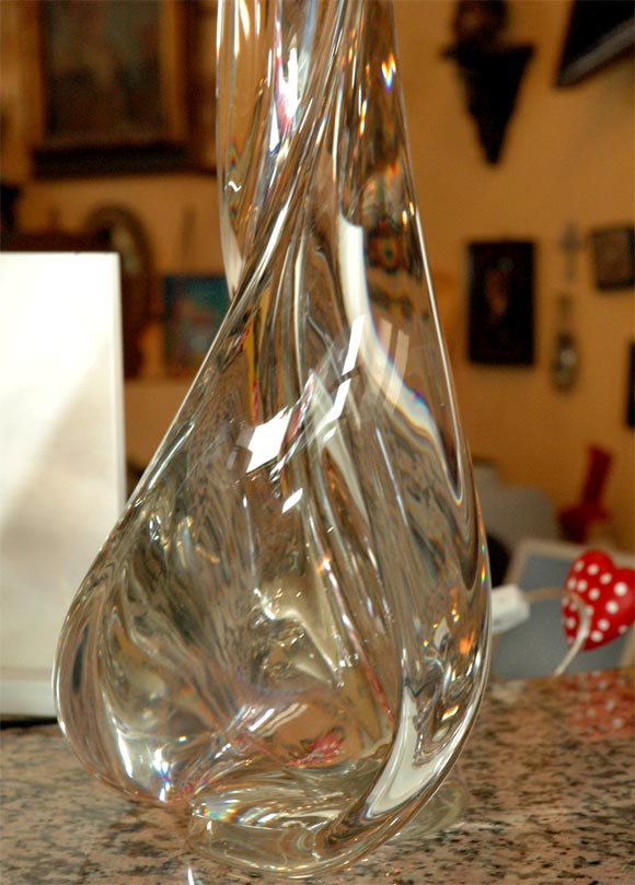 Saint -Louis  crystal lamp 1
