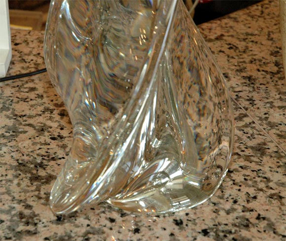 Saint -Louis  crystal lamp 4