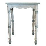 Pair 19thc. Painted Tables