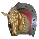 Tole Horse Head