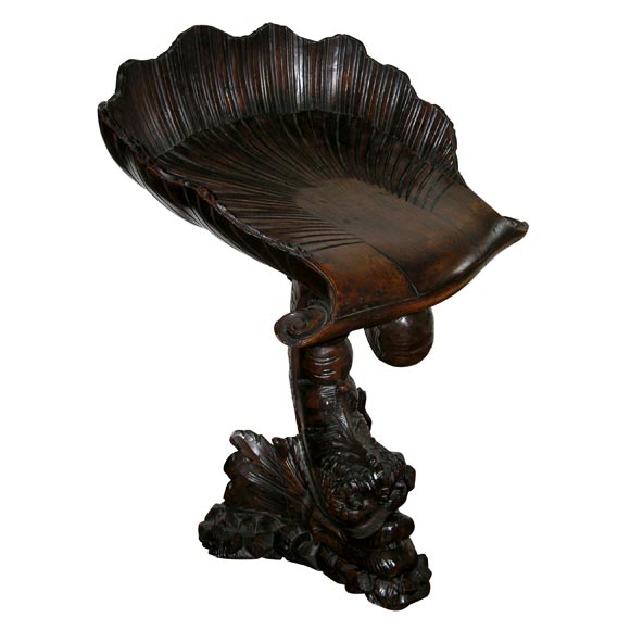 Venetian Grotto Adjustable Piano Stool