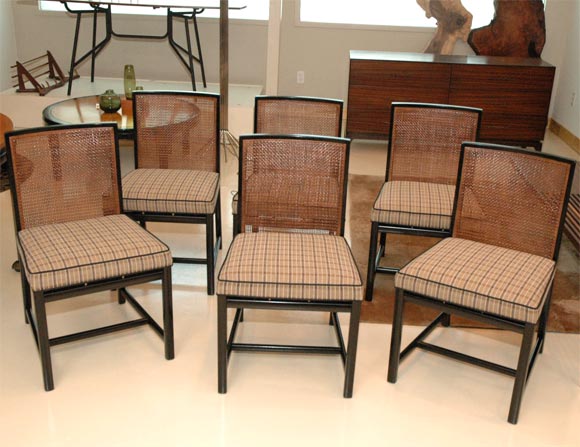Set Of 8 Baker Dining Chairs