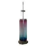 MURANO SEGUSO GLASS CYLINDER LAMP