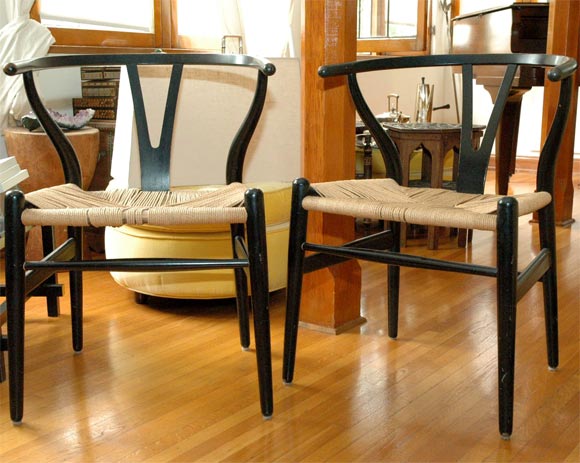 WISHBONE CHAIRS BY HANS WEGNER