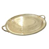 SILVER PLATED SERVING TRAY