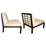 Pair of Slipper Chairs by Michael Taylor for Baker