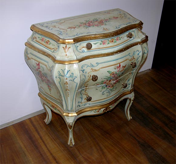 Pair of Venetian night stand