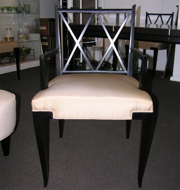 Tommi Parzinger Set of 8 Dining Chairs