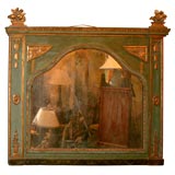 Carved wood Italian Mirror