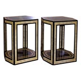 KARL SPRINGER SIDE TABLES