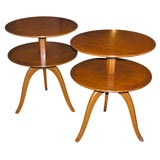 EDWARD WORMLEY PAIR OF SIDE TABLES