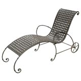 Iron Chaise Longue