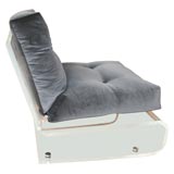 Retro Lucite Lounge Chair by Charpentier