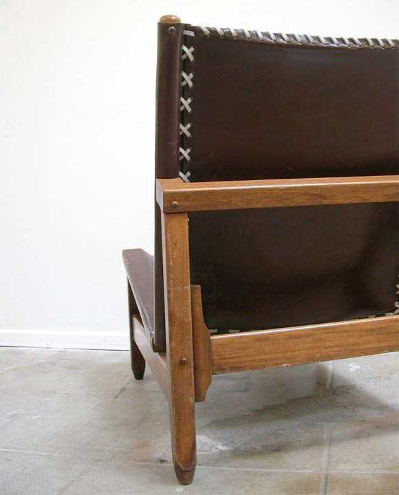 Pair of Leather Chairs by Arte Sano 2