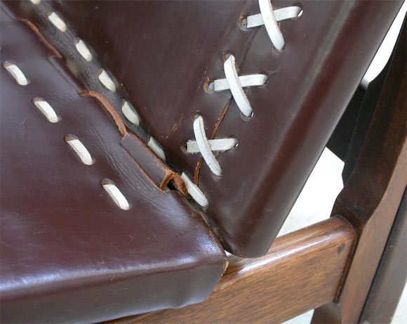 Pair of Leather Chairs by Arte Sano 3