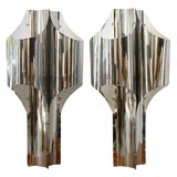 Pair of Sculptural Table Lamps by Robert Sonneman