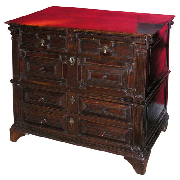 17th Century English chest of drawers