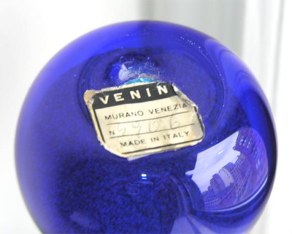 Fantastic Venini Hourglass -- Vintage Clessidre For Sale 2