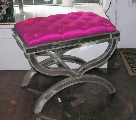 Pair Of Custom Cerule Benches