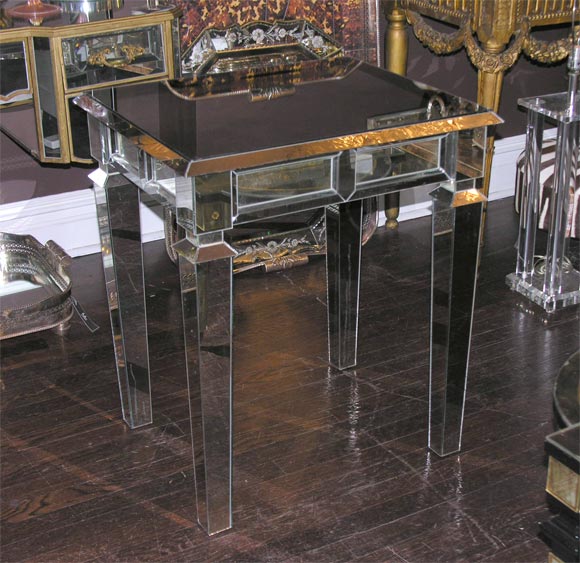 Custom Made Mirrored Lamp Table
* All Dimensions Available for Order